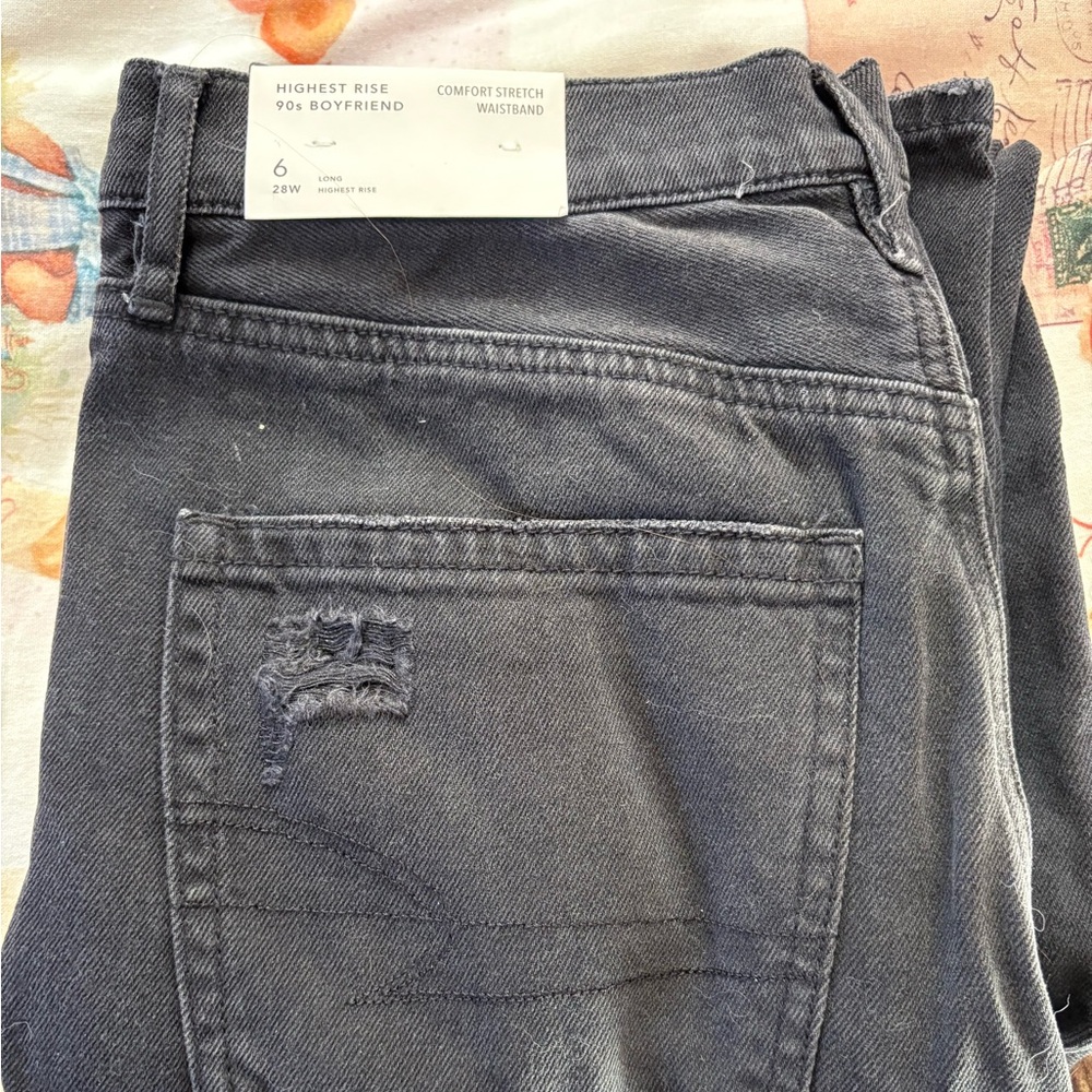 American Eagle Outfitters High Rise Black  Women's Jeans